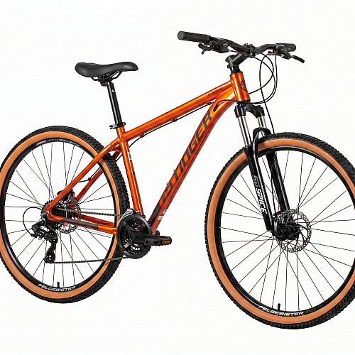 Велосипед STINGER 29" ELEMENT оранжевый, алюминий, размер MD