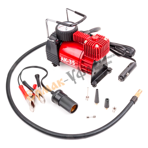 Компрессор автомобильный, AUTOPROFI, АК-35 35л/мин 12V 150W 10 атм с сумкой, 1/6