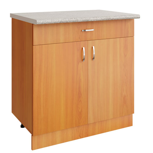 Стол разделочный 80 ЛДСП, ольха, 1 ящик, 1/1