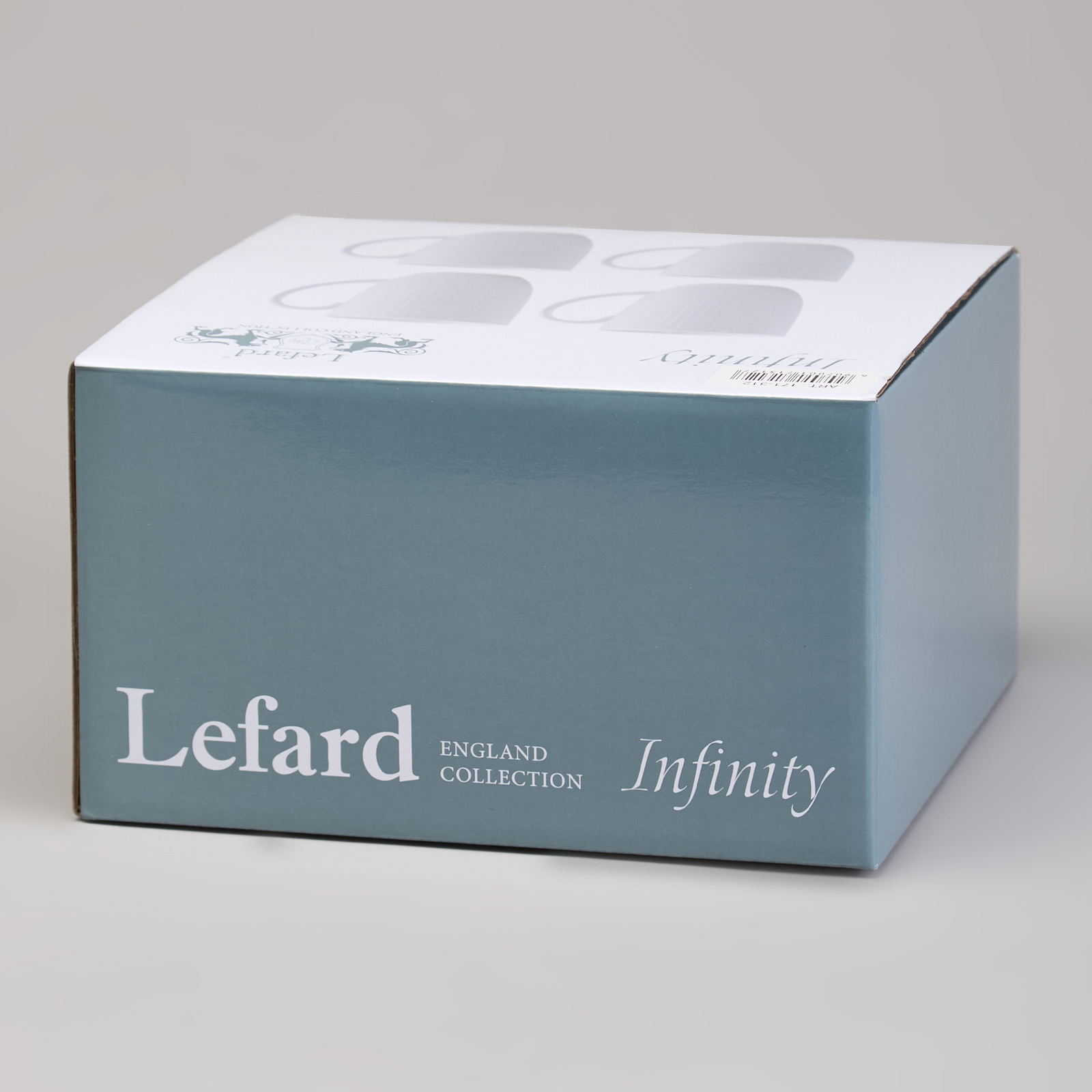 НАБОР КРУЖЕК LEFARD, INFINITY, 4 ШТ. 420 МЛ, КОР=8НАБ.