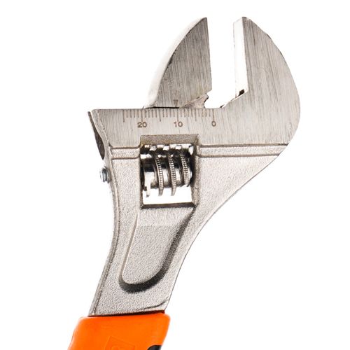 Ключ разводной 200 мм, двухкомпанентная ручка, 1/6/120