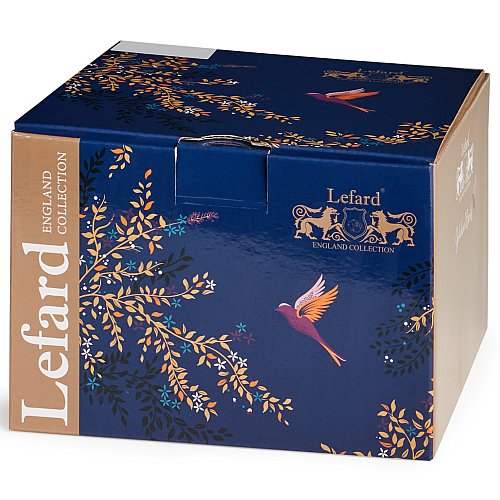 ЧАЙНЫЙ НАБОР LEFARD, GOLDEN BIRDS, НА 2 ПЕР. 4 ПР. 220 МЛ, КОР=12НАБ.