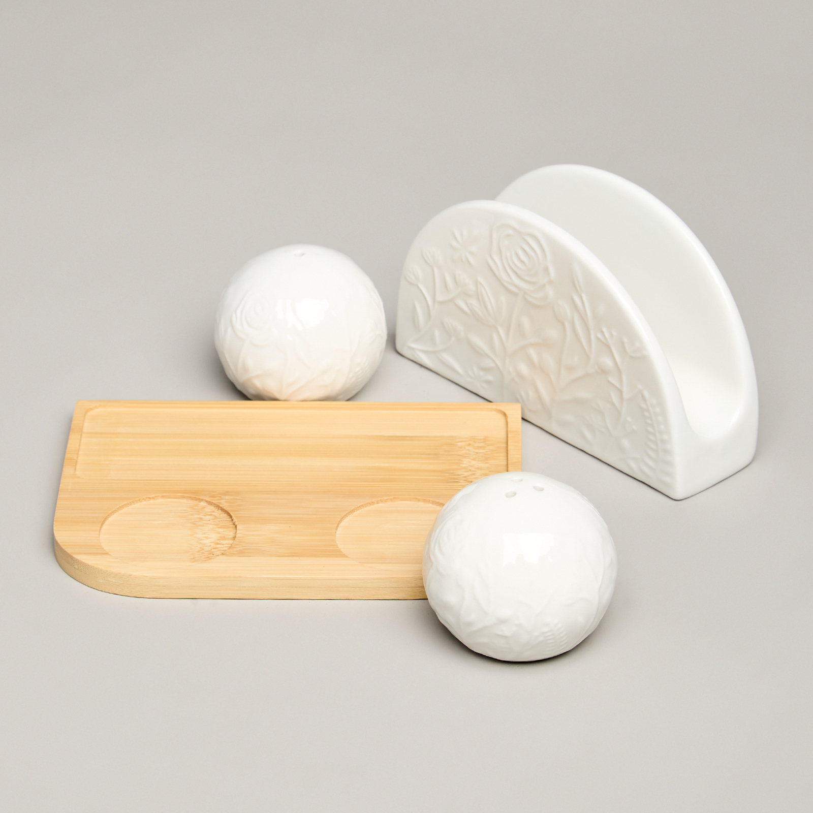 НАБОР ДЛЯ СПЕЦИЙ LEFARD, MEADOW, 3 ПР. НА ДЕР.ПОДСТАВКЕ 15, 5*11*9 СМ