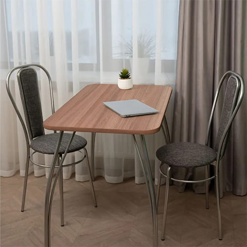 Стол обеденный Классик 750х1000х590 мм, ясень шимо, LAKSI, 1/1