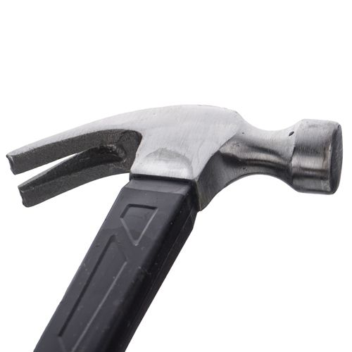 Молоток гвоздодер 600гр ков. цельномет. обрез. ручка, 1/8/48