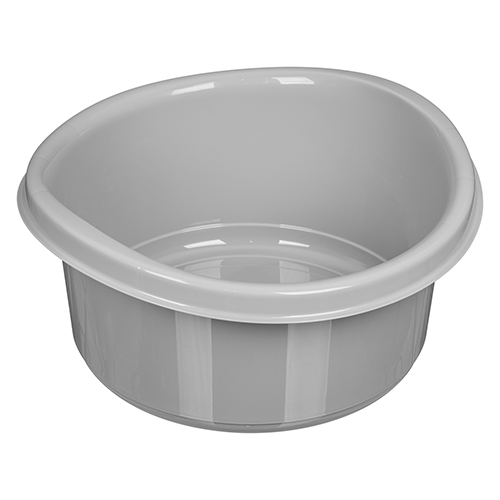 Таз универсальный 8 л Homver Etna 221221735/03, круглый, серый