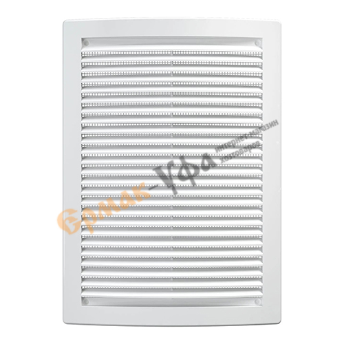 Решетка вентиляционная 180х250мм 1825РЦ вытяжн. АБС с моск. сеткой ERA, 1/60