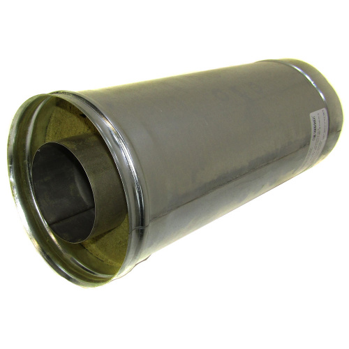 Труба-Сэндвич 200*110*500 Оц 0,5мм + Нм 0,5мм д/дымохода с 24 года замок по конденсату!, 1/2