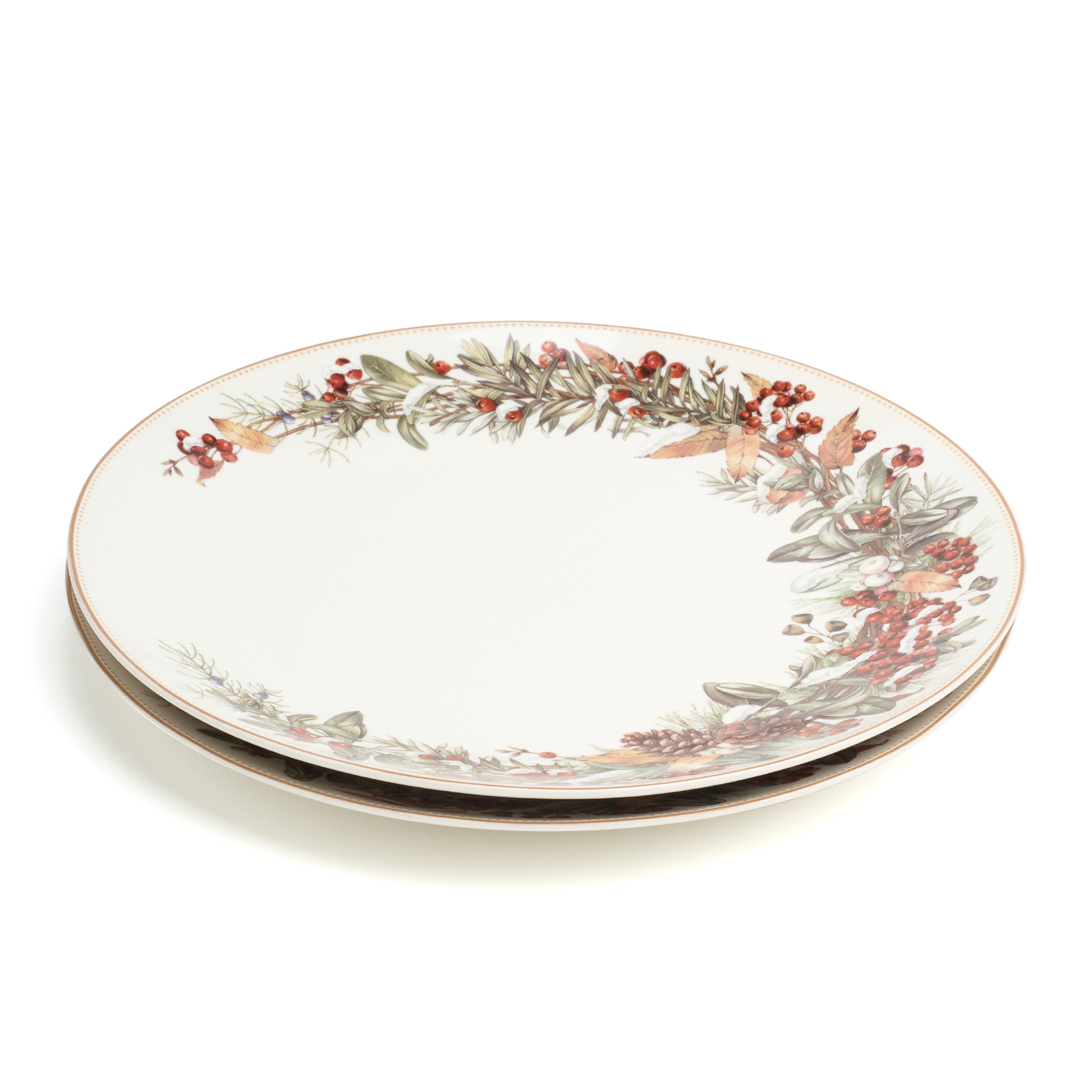 НАБОР ТАРЕЛОК ОБЕДЕННЫХ LEFARD, МОРОЗКО, 2 ШТ. 27 СМ, КОР=9НАБ.