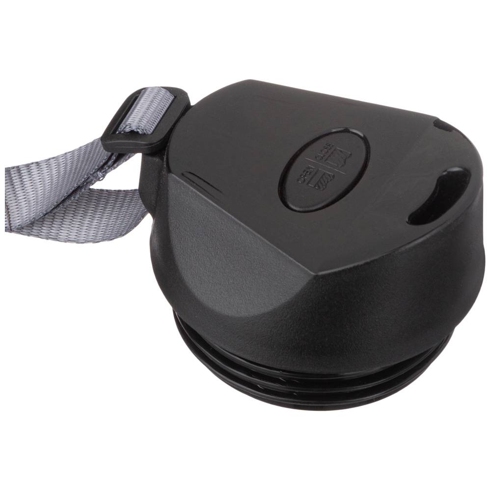 ТЕРМОКРУЖКА AGNESS, ЛЕВ, С КНОПКОЙ-СТОППЕРОМ, 380МЛ КОЛБА НЕРЖ.СТАЛЬ