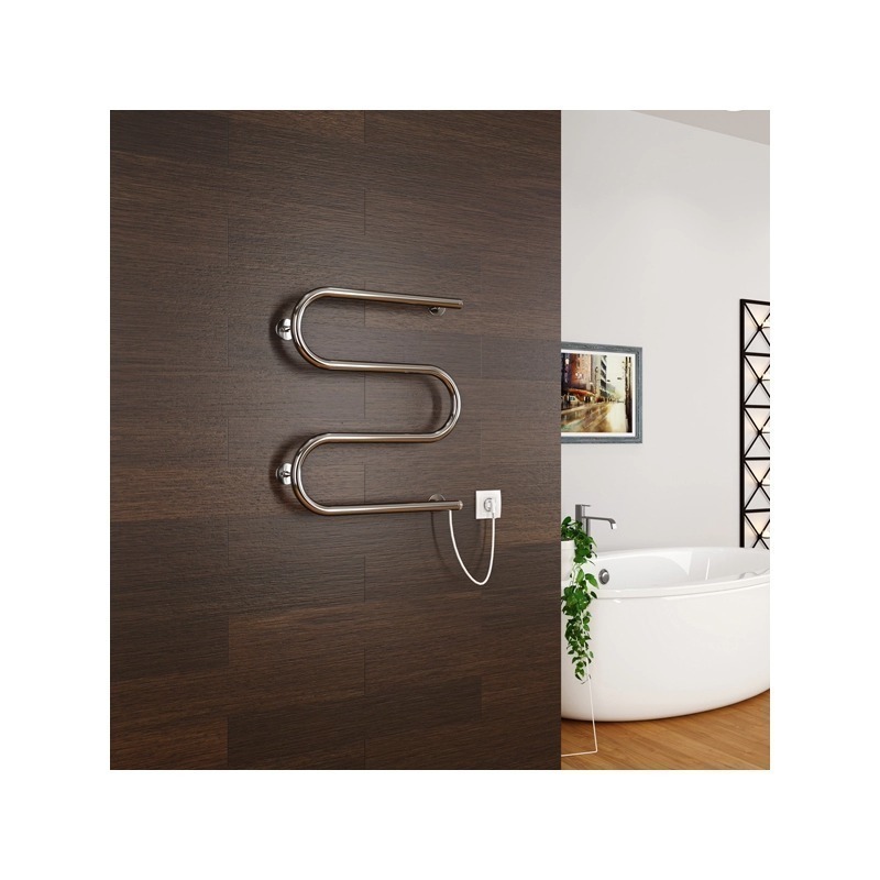 Полотенцесушитель MIXLINE SIMPLE M 60x50, кнопочный выкл, 192 Вт