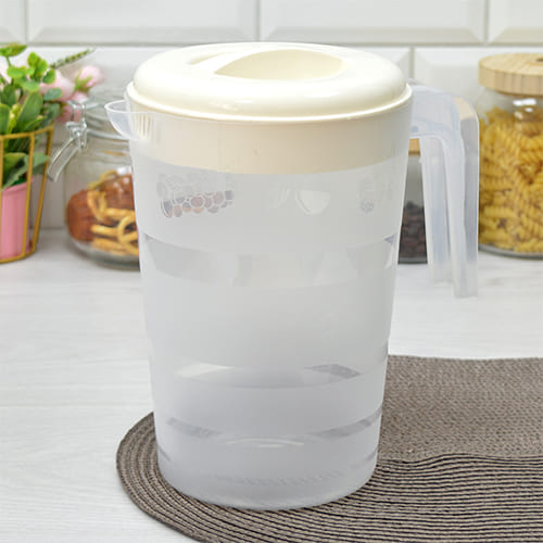 Кувшин 2 л Homver Verona 221108425/01, светло-бежевый