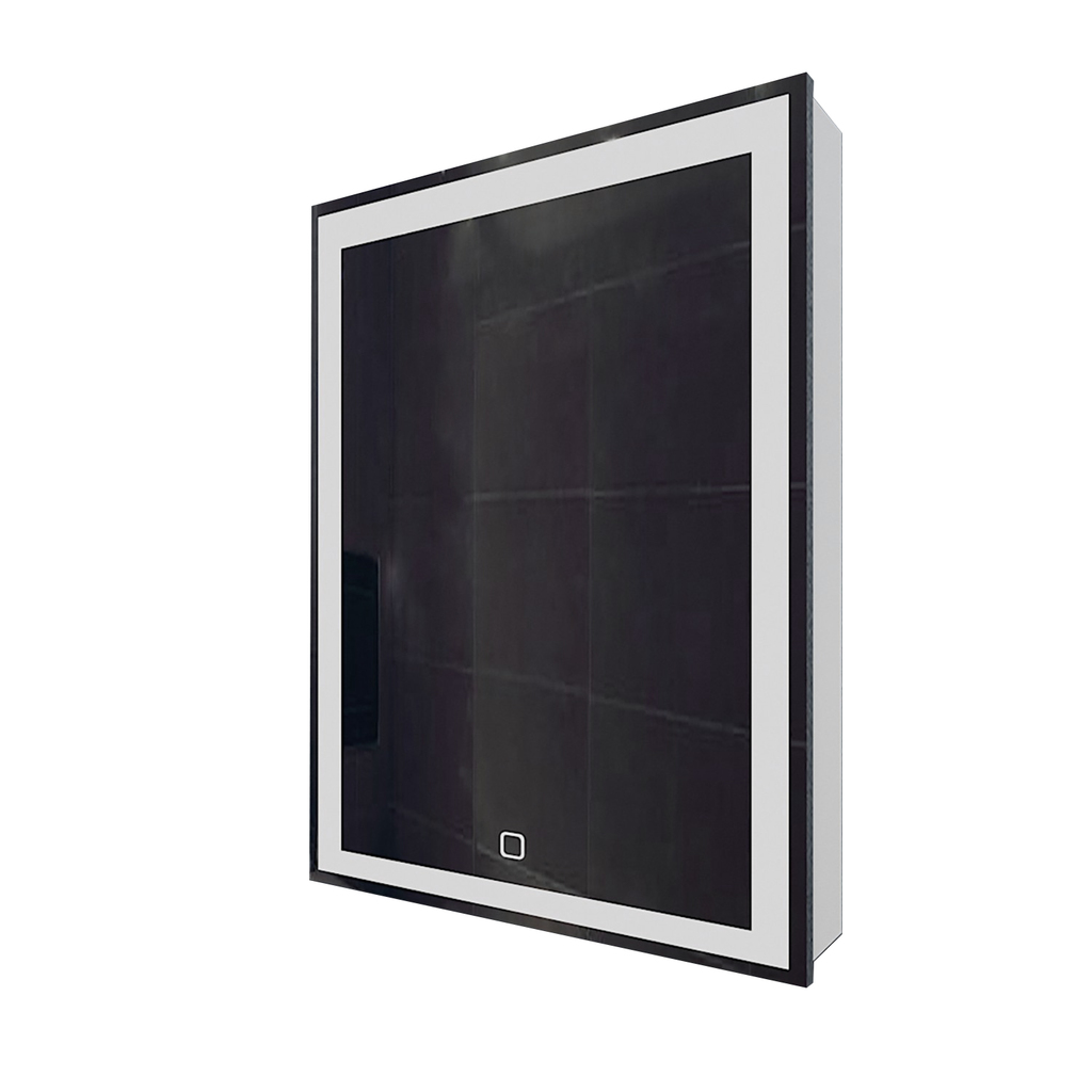 Зеркальный шкаф MIXLINE, Минио, 600*800, ШВ правый, сенсорный выкл, светодиодная подсветка