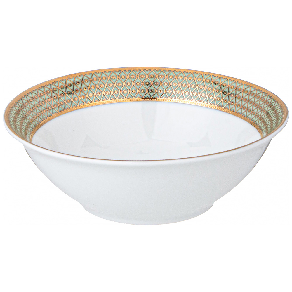 СТОЛОВЫЙ СЕРВИЗ LEFARD, ЗОЛОТАЯ СЕТКА, НА 6 ПЕР. 23 ПР. МЯТНЫЙ, КОР=1НАБ.