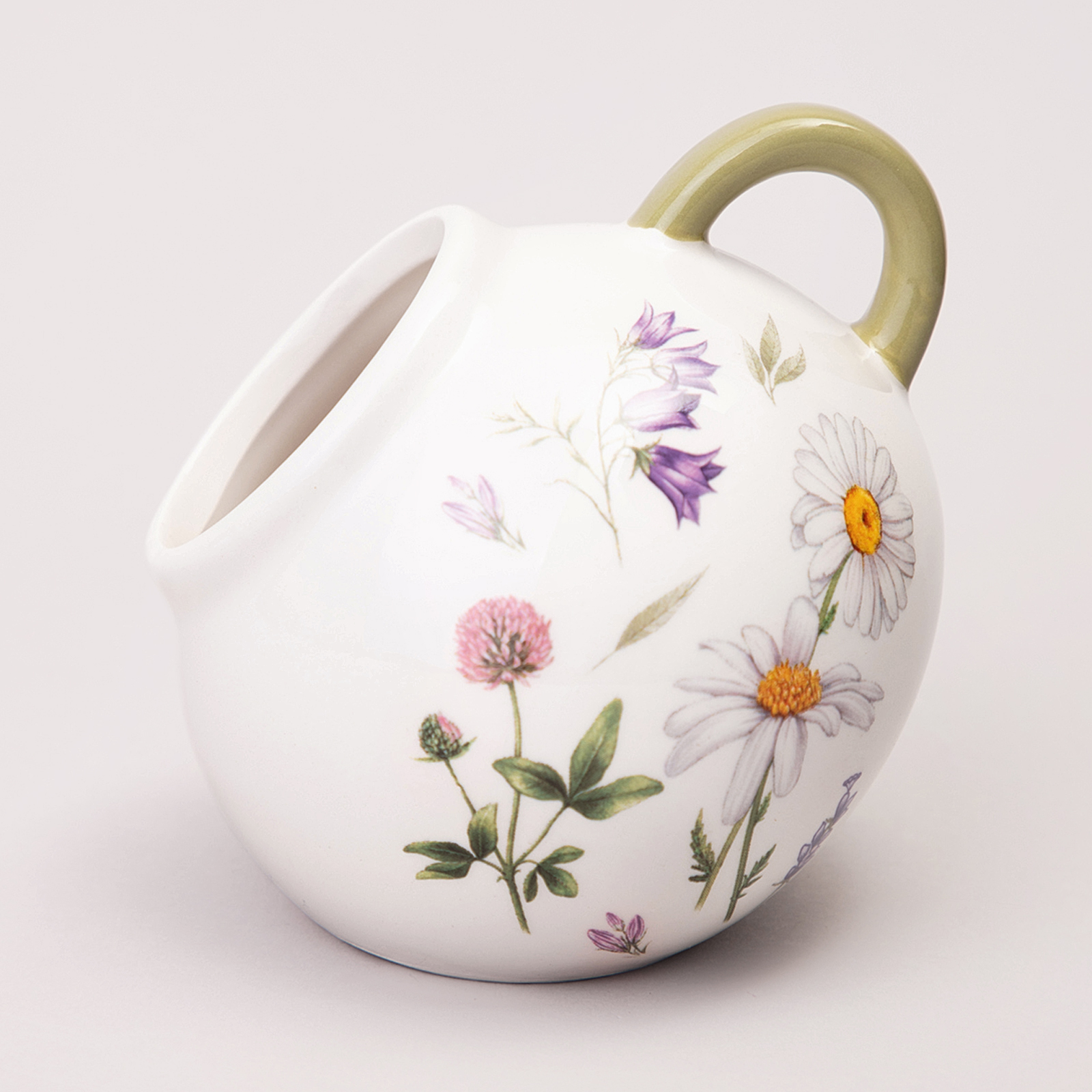 СОЛОНКА С ЛОЖКОЙ AGNESS, FLOWER STORY, 9, 5*10 СМ 170 МЛ, КОР=48ШТ.