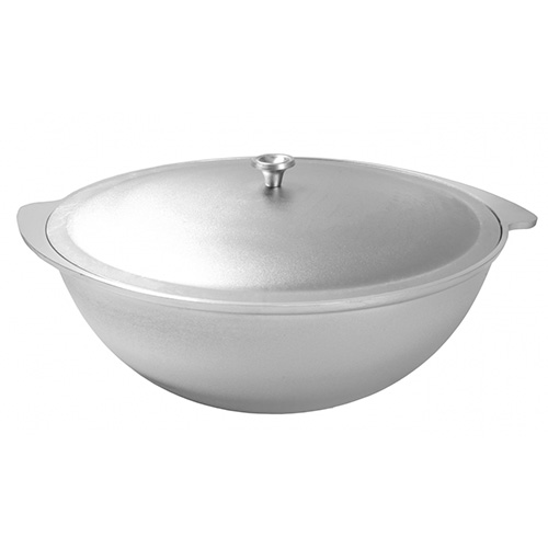 Казан 8,0 л для плова с металлической крышкой, к85 KUKMARA, 1/5