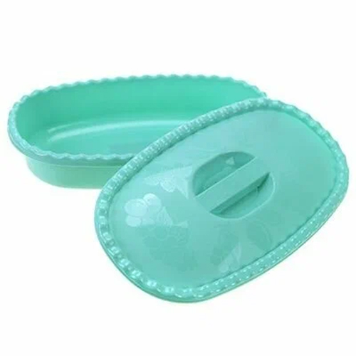 Миска прямоугольная 1.5 л IDEA М 1322 с крышкой, аквамарин