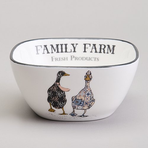 НАБОР САЛАТНИКОВ НА ДЕРЕВ. ПОДСТАВКЕ LEFARD, FAMILY FARM, 5 ПР. 30*19*6, 7 СМ, КОР=8НАБ.