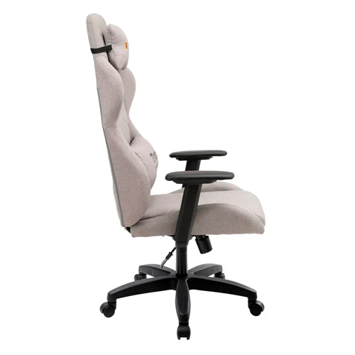 Кресло офисное, компьютерное TRON Gaming, рогожка, Prestige, светло –серый