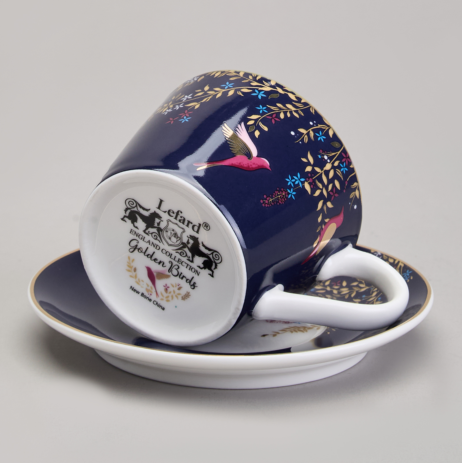 КОФЕЙНЫЙ НАБОР LEFARD, GOLDEN BIRDS, НА 2 ПЕР. 4 ПР. 120 МЛ, КОР=12НАБ.