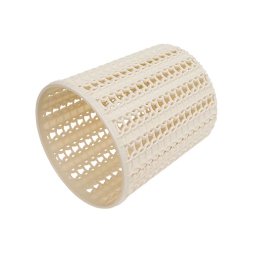 Подставка круглая IDEA ВЯЗАНИЕ М 2384, белый ротанг