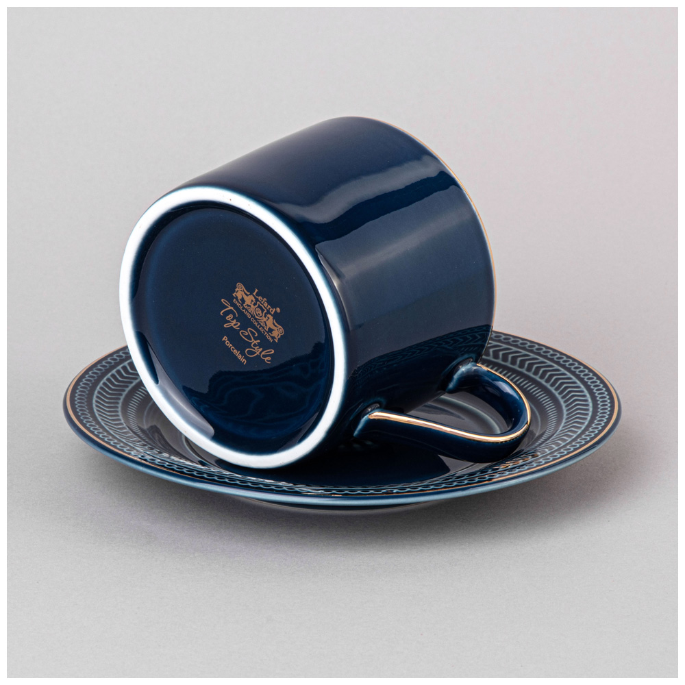 ЧАЙНАЯ ПАРА LEFARD, TOP STYLE, 250 МЛ СИНЯЯ, КОР=36НАБ.