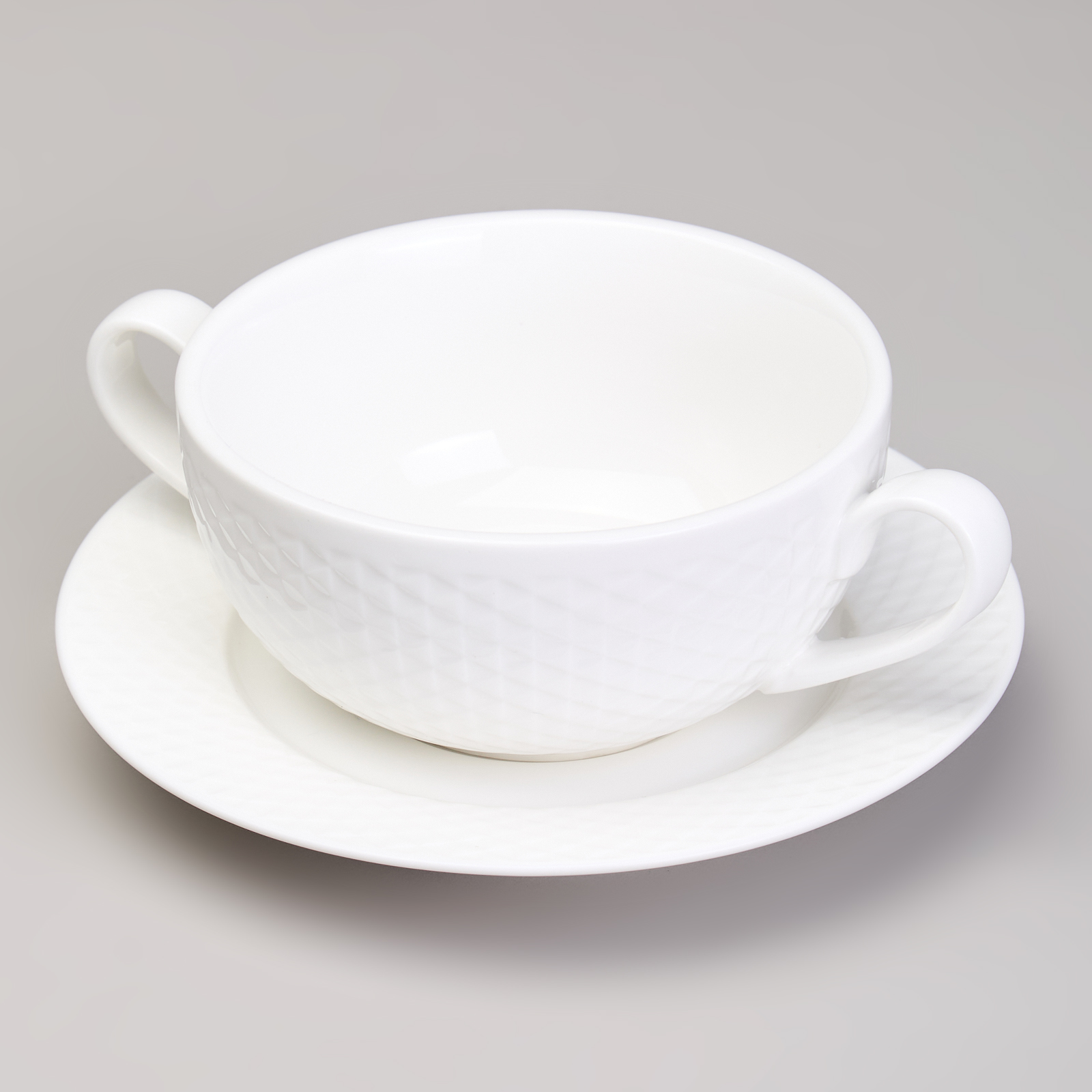 БУЛЬОННИЦА С БЛЮДЦЕМ LEFARD, INFINITY, 300 МЛ, КОР=24НАБ.