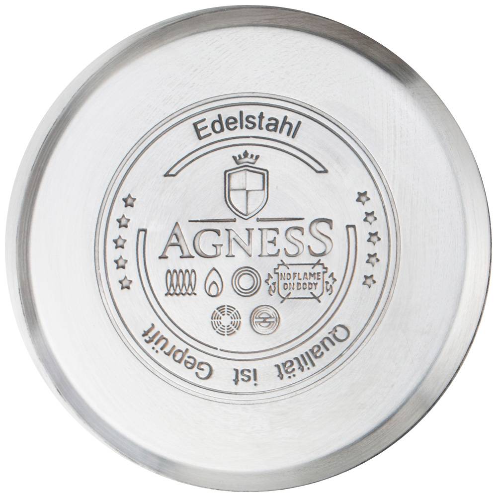 ЧАЙНИК AGNESS СО СВИСТКОМ, СЕРИЯ FANTASY, 3,0 Л, ИНДУКЦИОННОЕ КАПСУЛЬНОЕ ДНО