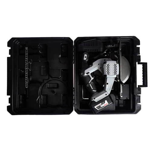 Пила электрическая дисковая аккумуляторная ДПА-165/18В, кейс, Интерскол