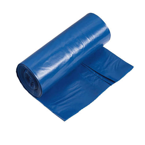 Мешки для мусора 240 л 10 шт 40мкм Уфа Пак ПВД синие, 1/8