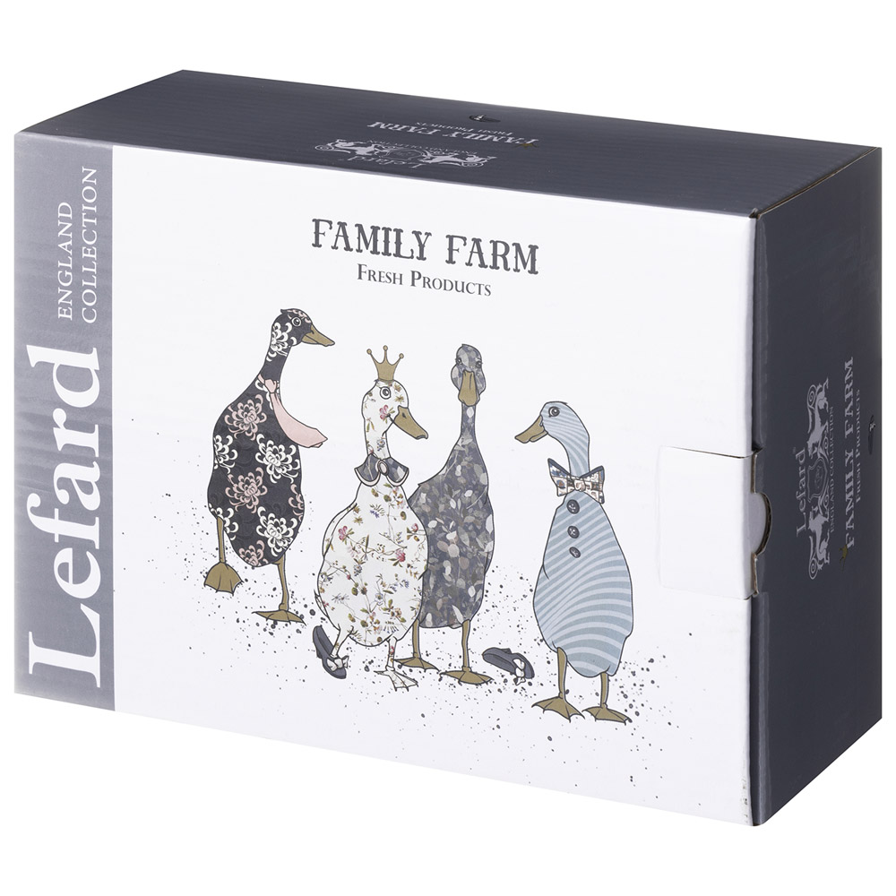 БЛЮДО С КРЫШКОЙ LEFARD "FAMILY FARM" ПРЯМОУГ. 19*13*6,5 СМ 740 МЛ (КОР=18ШТ.)