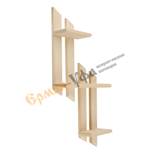 Полка Тройная Банный Мастер, 1/1