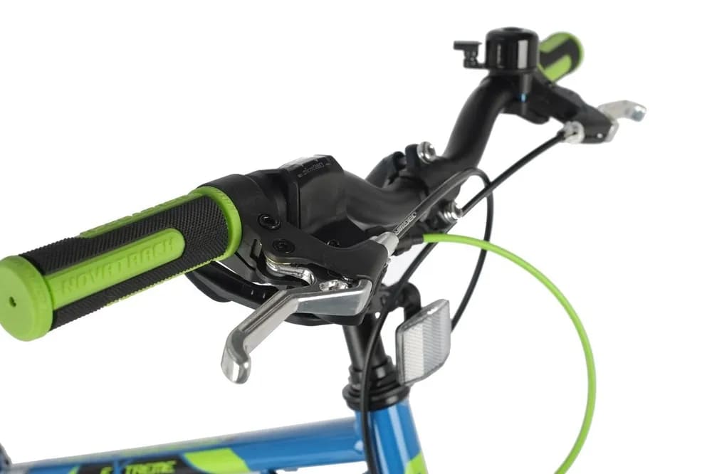 Велосипед NOVATRACK 20, EXTREME синий,   сталь, 6 скор., Shimano TY21/Microshift TS38, V- brake тормо