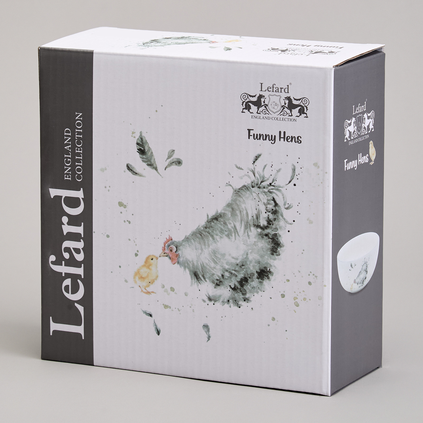 САЛАТНИК LEFARD, FUNNY HENS, 16, 5*6 СМ 650 МЛ, КОР=24ШТ.