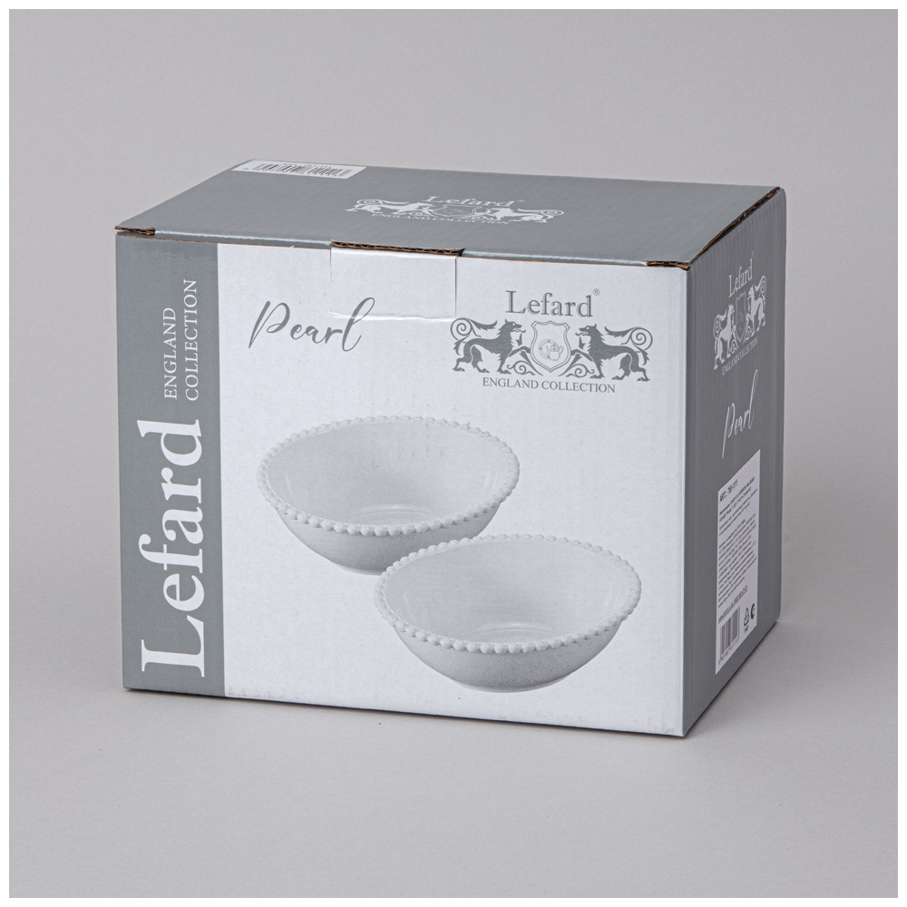 НАБОР САЛАТНИКОВ ОВАЛЬНЫХ LEFARD, PEARL, 2 ШТ.14*5, 5 СМ 400 МЛ, КОР=12ШТ.