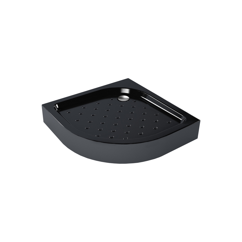 Поддон полукруг 0, 8*0, 8*0, 06, Classic N, акрил d 90, каркас+экран выс.16 см BLACK