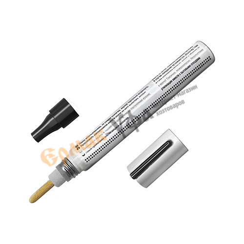 Маркер-краска с нитроэмалью черный LEKON, 12/1296