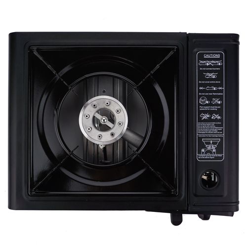 Плитка газовая с переходником, с пьезоподжигом, в кейсе, 34*26*8 см, 1/6