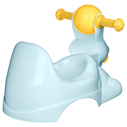 Горшок детский в форме игрушки Homver Зайчик Lapsi 221500414/02, 420х290х310 мм, светло-голубой
