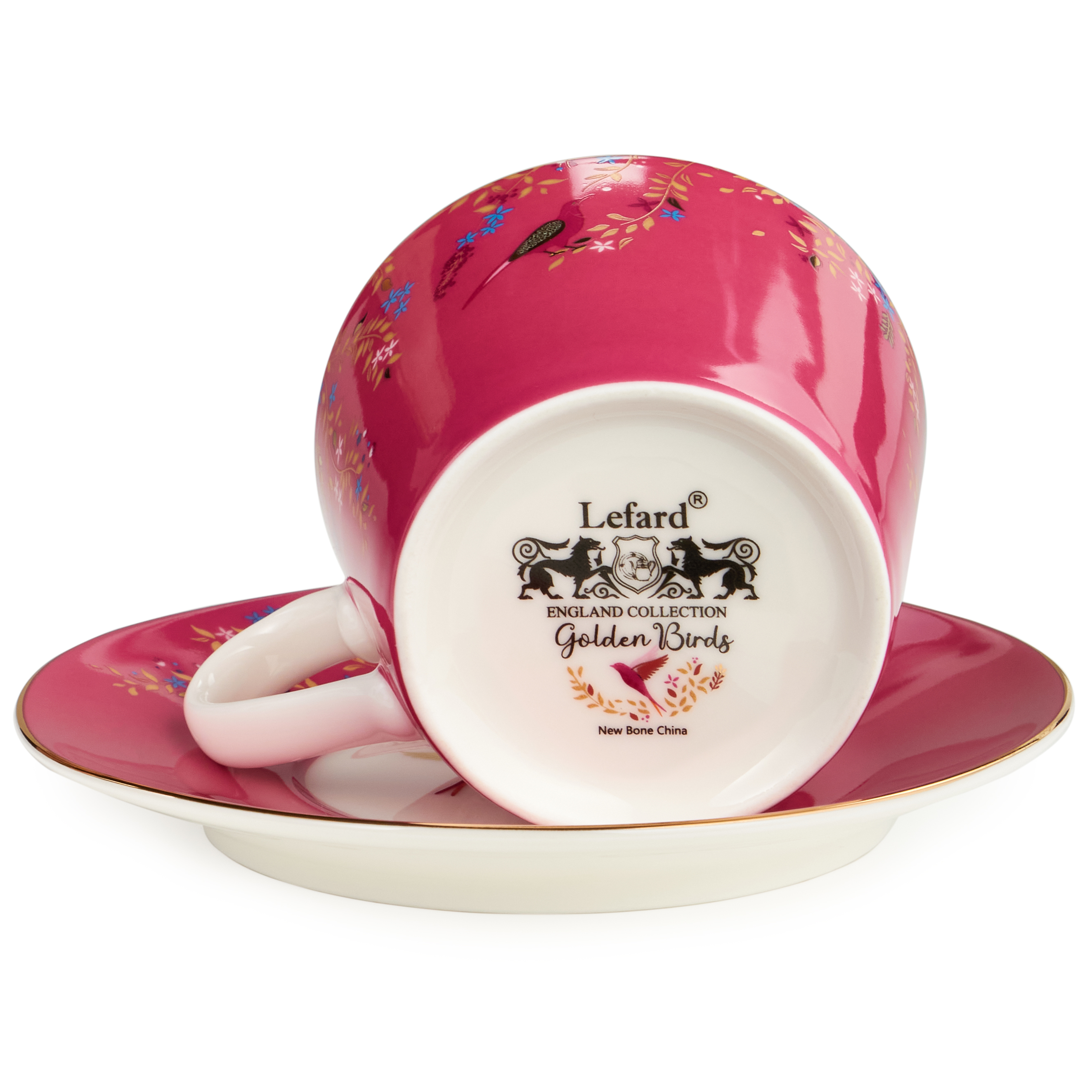ЧАЙНАЯ ПАРА LEFARD, GOLDEN BIRDS, 220 МЛ, КОР=18НАБ.