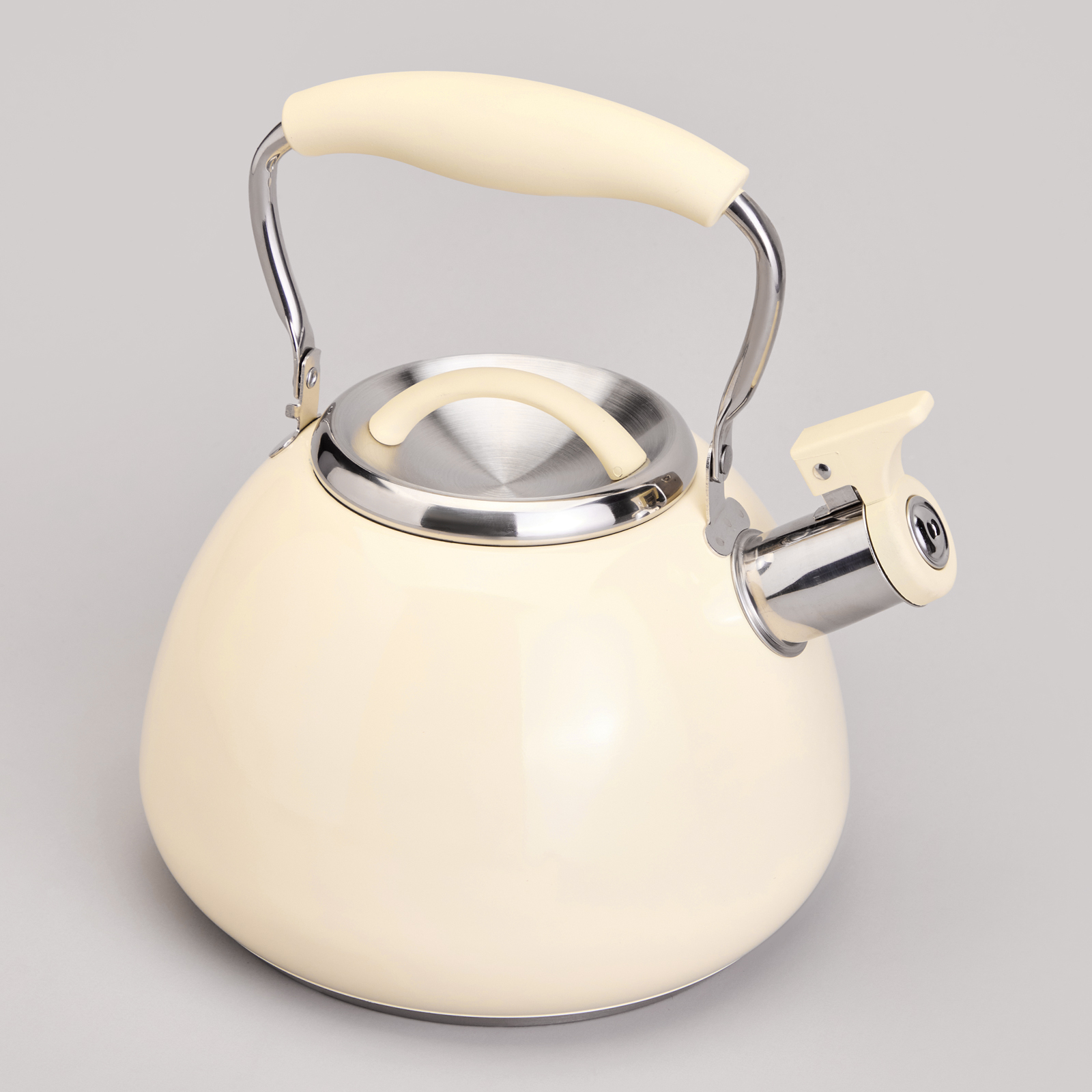 ЧАЙНИК СО СВИСТКОМ И СКЛАДЫВАЮЩЕЙСЯ РУЧКОЙ, 2.9Л