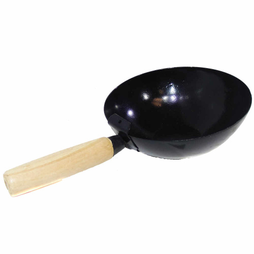 Ковш строительный стальной, 160 мм, деревянная ручка Сибртех, 1/50