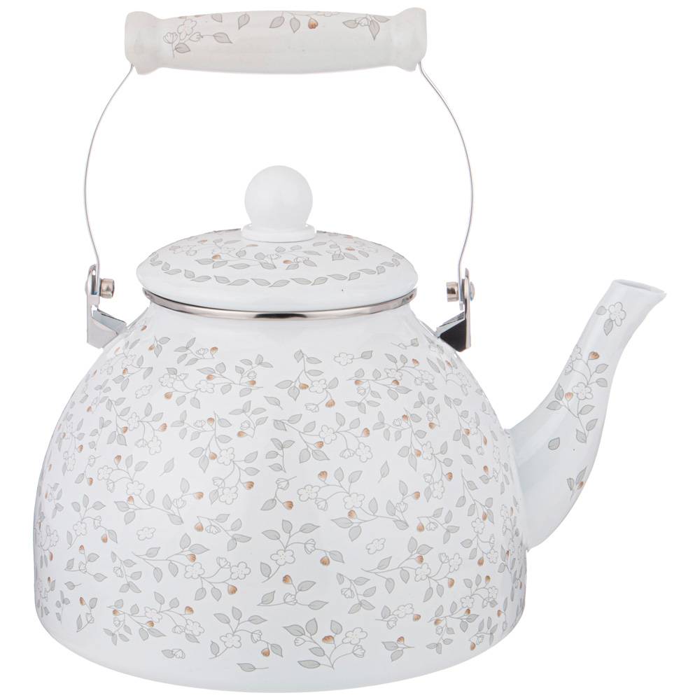 ЧАЙНИК AGNESS ЭМАЛИРОВАННЫЙ СЕРИЯ, ВИВЬЕН, 4 Л