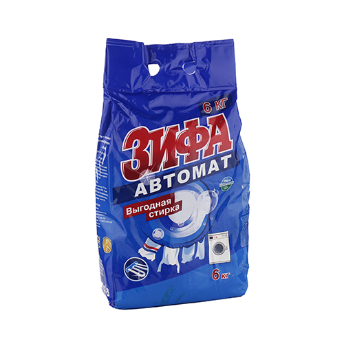 Порошок стиральный ЗИФА автомат 6кг, 1/3