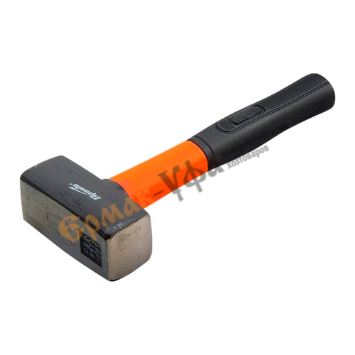 Кувалда 1кг с фибергласовой обрезиненной рукояткой// Sparta, 1/24