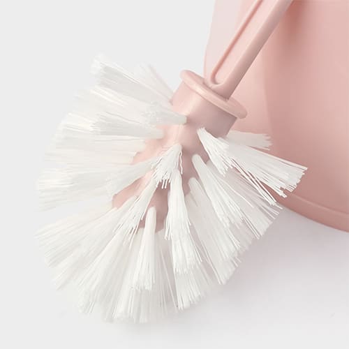 Ерш для туалета с подставкой БЛЕСК СТАНДАРТ, чайная роза, 1/20