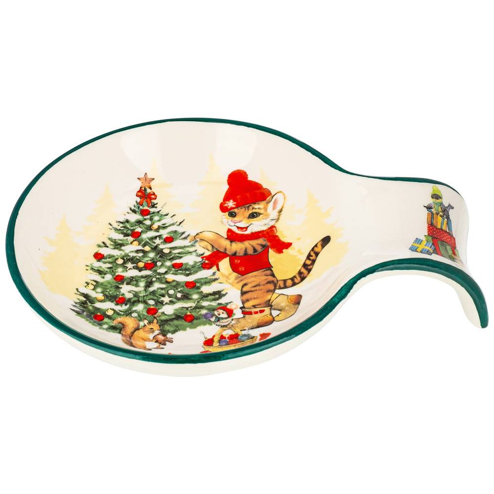 ПОДСТАВКА ПОД ЛОЖКУ, ТИГРИНЫЕ ИСТОРИИ, 15*11, 5*2, 5 СМ, КОР=48ШТ.