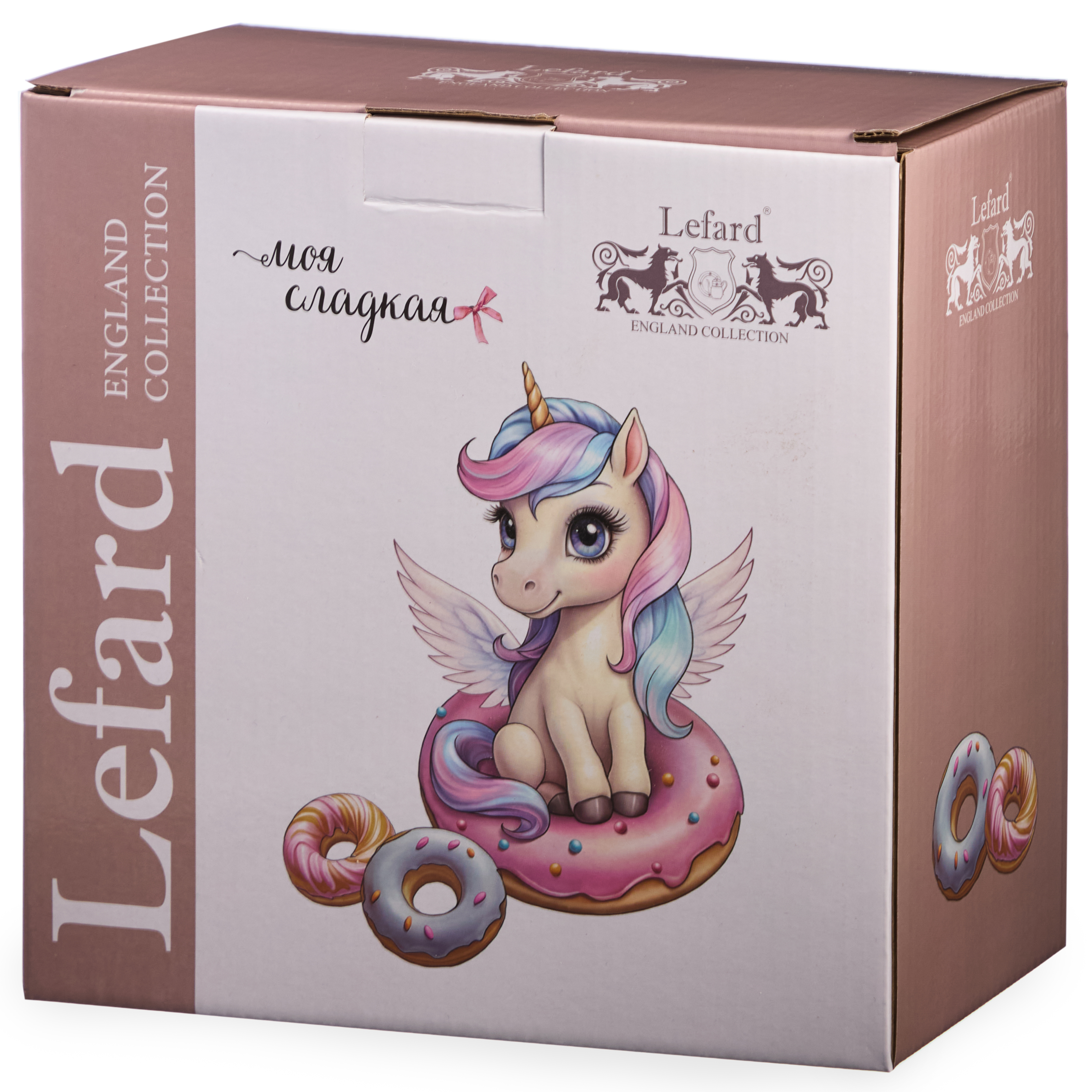 НАБОР ПОСУДЫ LEFARD, САМАЯ СЛАДКАЯ, 3 ПР., КРУЖКА 240МЛ, САЛАТНИК 500МЛ, ТАРЕЛКА 20, 5СМ