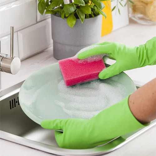 Губка для посуды 5шт Макси YORK 10х7х2,9 см, 1/50