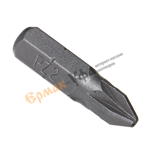 Набор бит 10 пр: удлинитель-адаптер с магнитным держателем для бит; 9 бит длиной 25мм ЕРМАК, 1/180